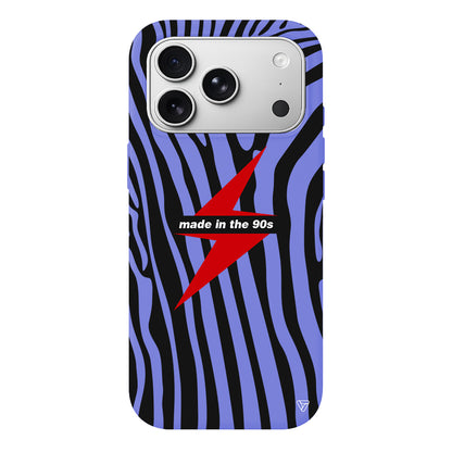 Red Lightning in 90s Lansman Model İçi Kadife Silikon Telefon Kılıfı