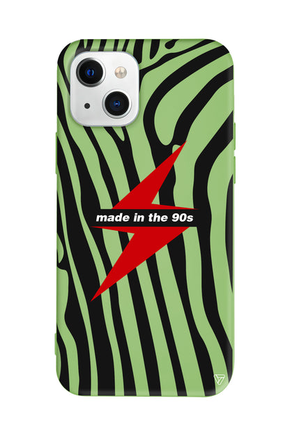 Red Lightning in 90s Lansman Model İçi Kadife Silikon Telefon Kılıfı – Plus Serisine Özel