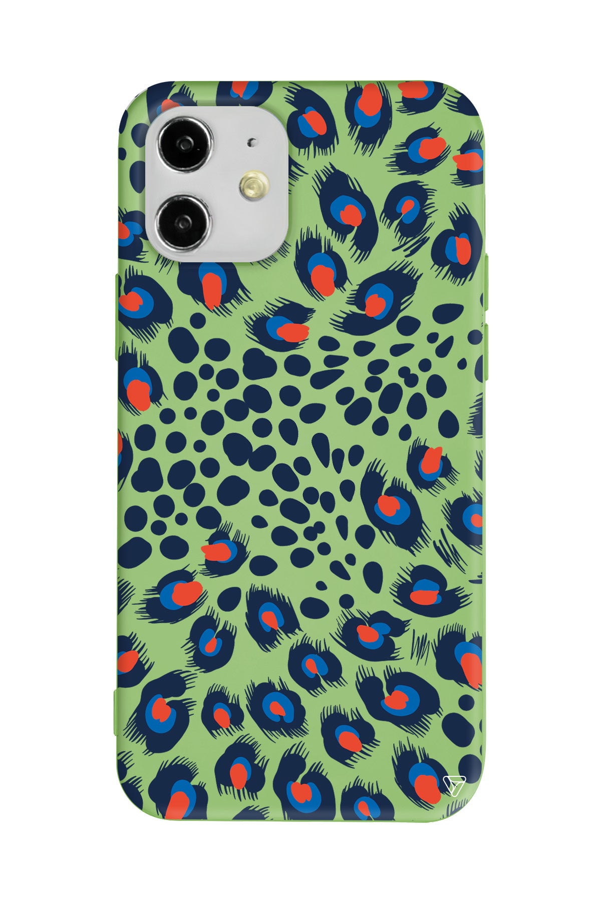 Tavus Kuşu Desenleri Lansman Model İçi Kadife Silikon Telefon Kılıfı