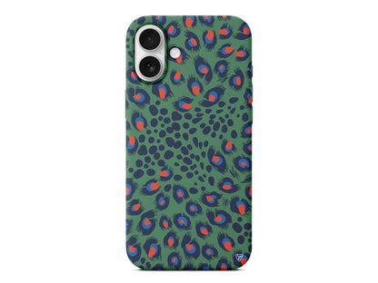 Tavus Kuşu Desenleri Lansman Model İçi Kadife Silikon Telefon Kılıfı – Plus Serisine Özel