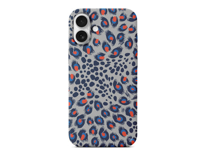 Tavus Kuşu Desenleri Lansman Model İçi Kadife Silikon Telefon Kılıfı – Plus Serisine Özel