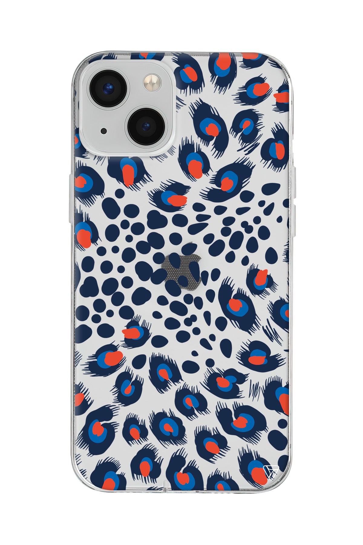 Tavus Kuşu Desenleri Lansman Model İçi Kadife Silikon Telefon Kılıfı