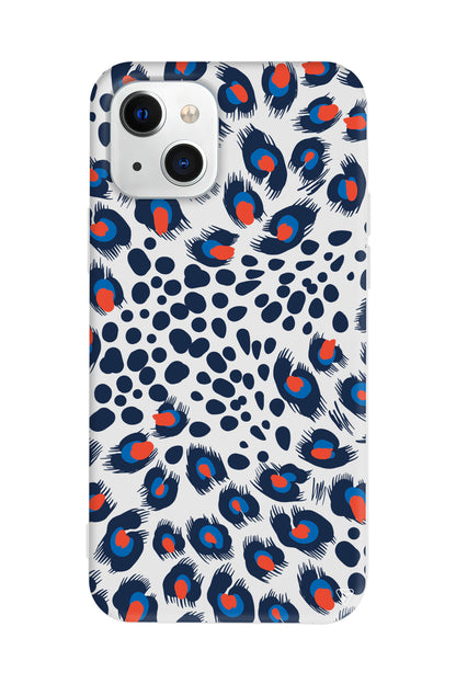 Tavus Kuşu Desenleri Lansman Model İçi Kadife Silikon Telefon Kılıfı – Plus Serisine Özel