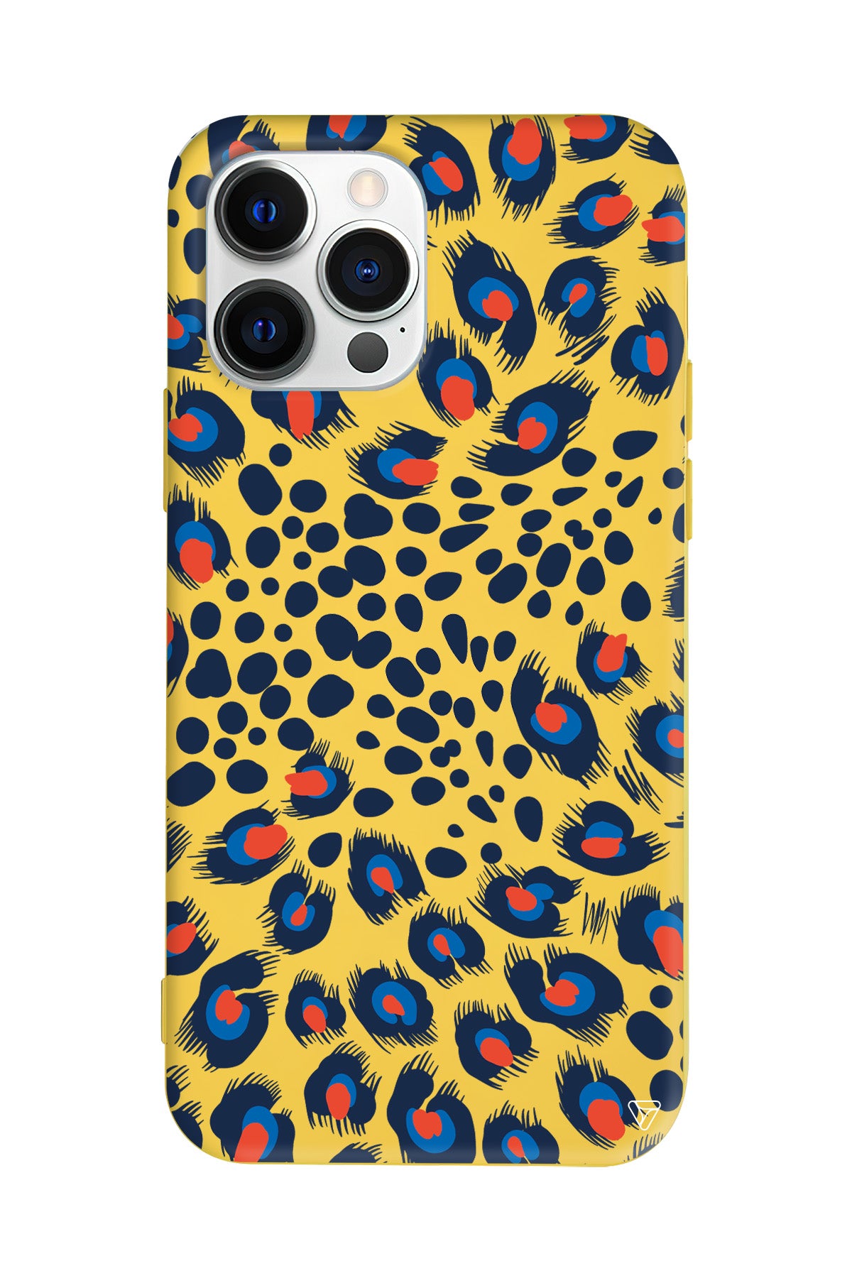 Tavus Kuşu Desenleri Lansman Model İçi Kadife Silikon Telefon Kılıfı