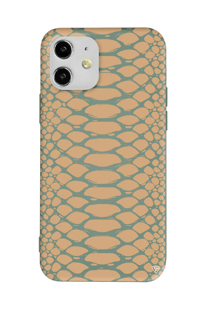 Yılan Derisi 2 Lansman Model İçi Kadife Silikon Telefon Kılıfı