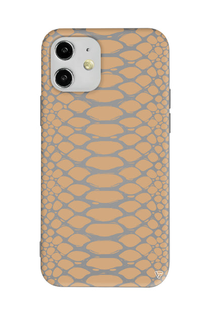 Yılan Derisi 2 Lansman Model İçi Kadife Silikon Telefon Kılıfı