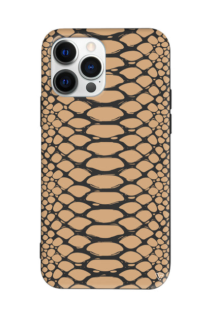 Yılan Derisi 2 Lansman Model İçi Kadife Silikon Telefon Kılıfı