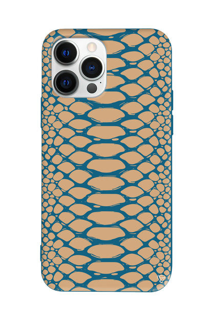 Yılan Derisi 2 Lansman Model İçi Kadife Silikon Telefon Kılıfı