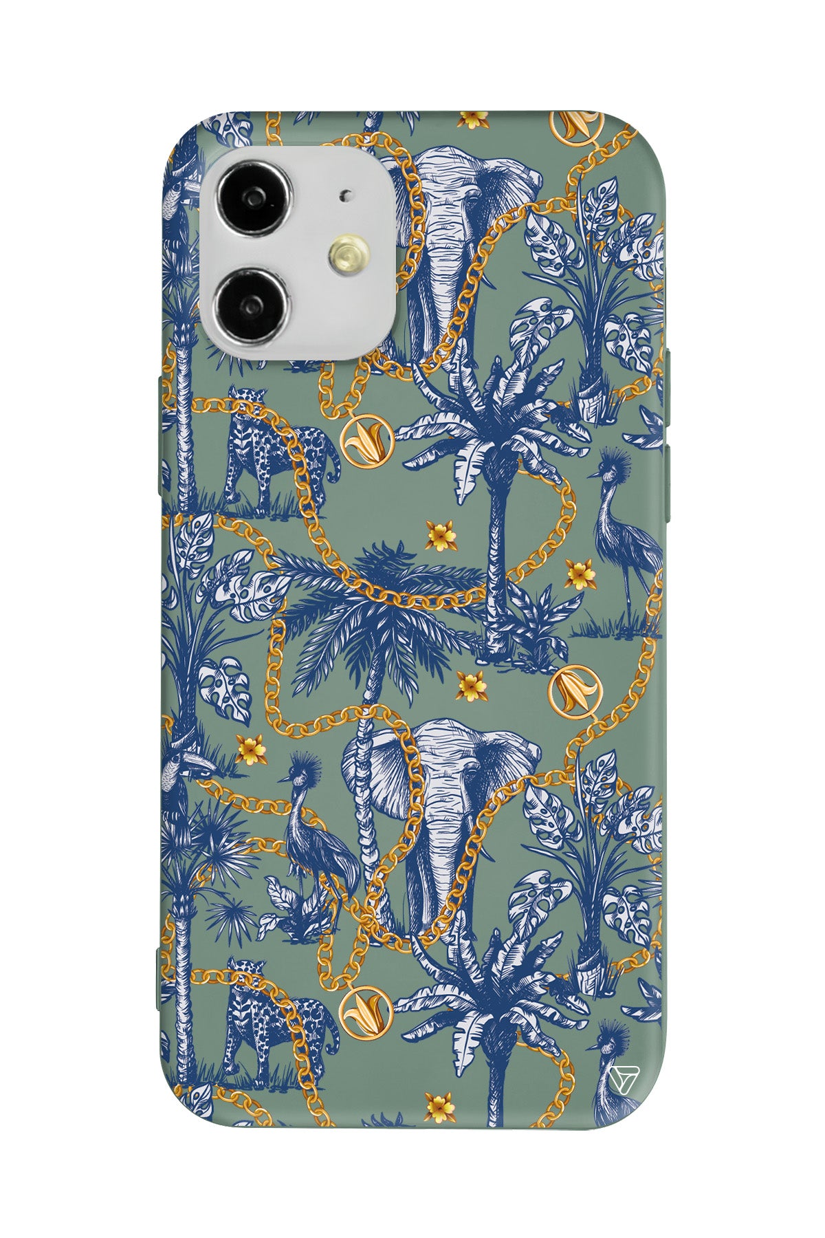 Filler ve Zincir Lansman Model İçi Kadife Silikon Telefon Kılıfı