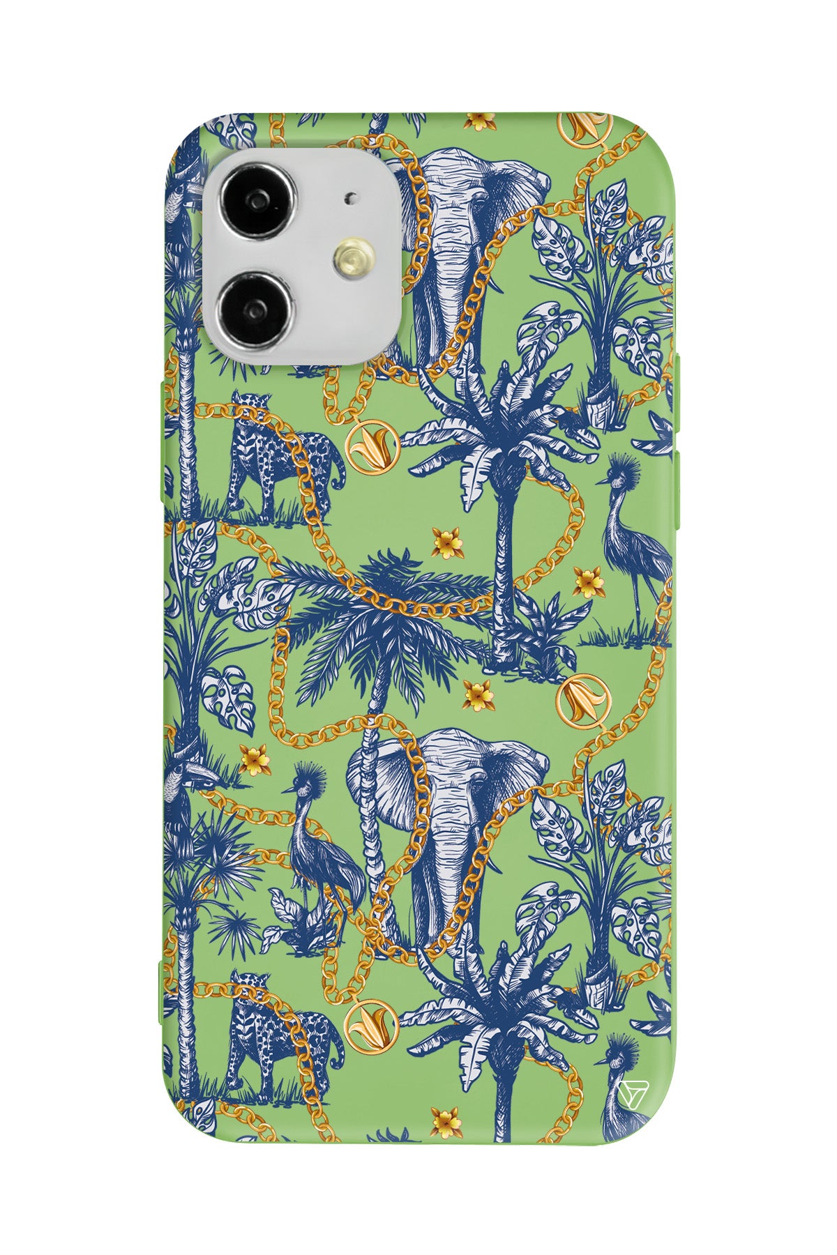 Filler ve Zincir Lansman Model İçi Kadife Silikon Telefon Kılıfı