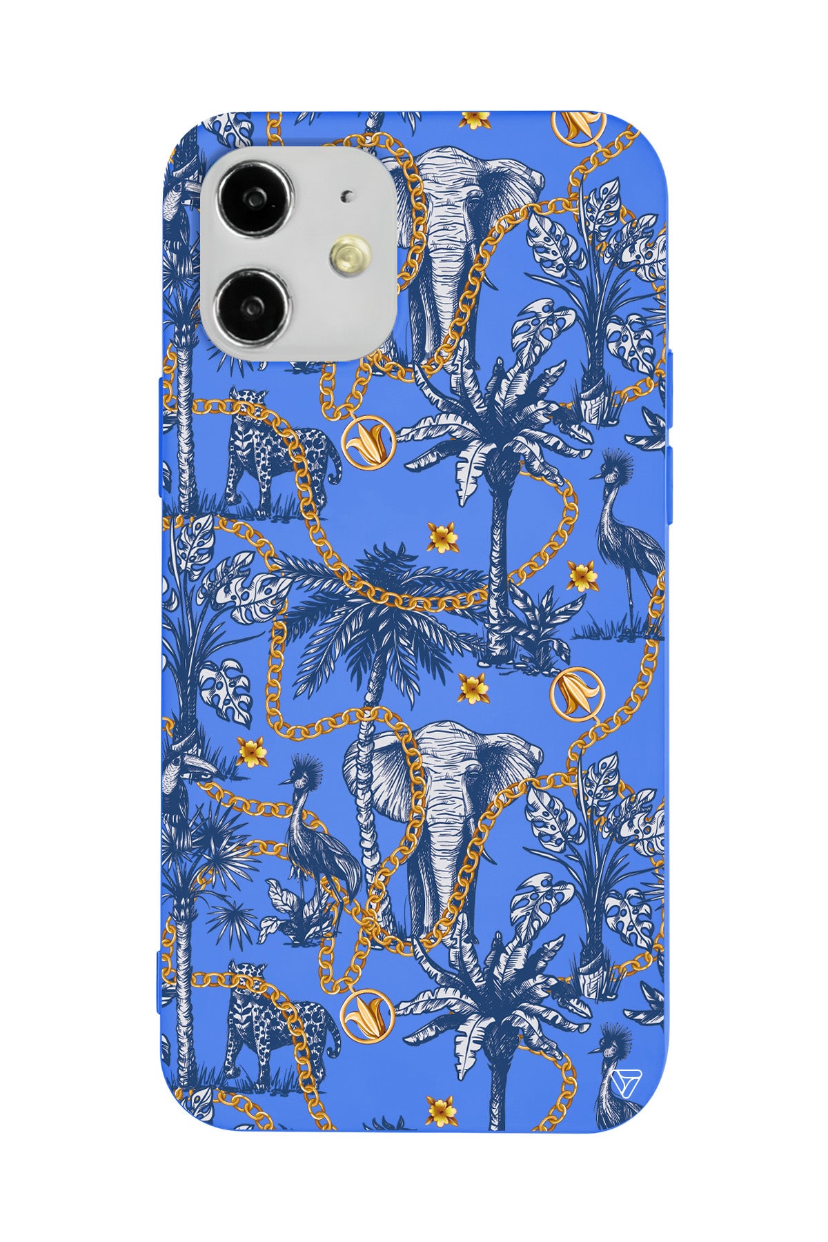 Filler ve Zincir Lansman Model İçi Kadife Silikon Telefon Kılıfı