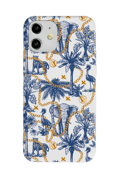 Filler ve Zincir Lansman Model İçi Kadife Silikon Telefon Kılıfı