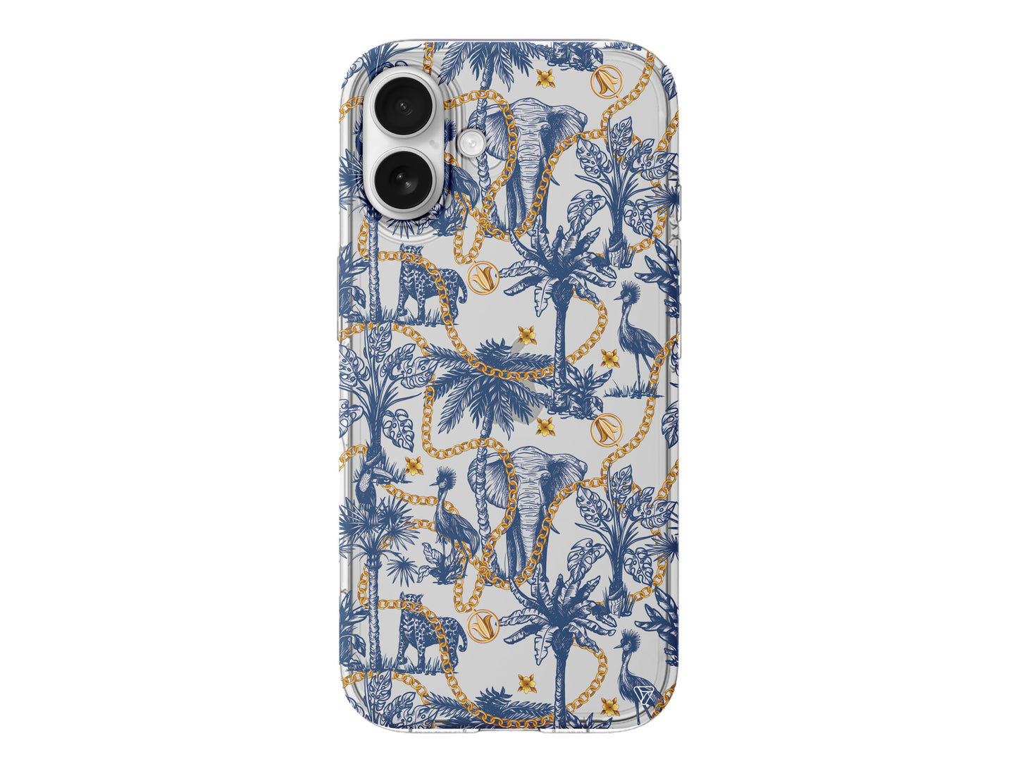 Filler ve Zincir Lansman Model İçi Kadife Silikon Telefon Kılıfı