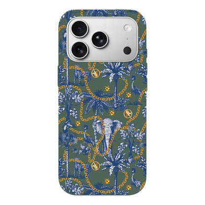 Filler ve Zincir Lansman Model İçi Kadife Silikon Telefon Kılıfı