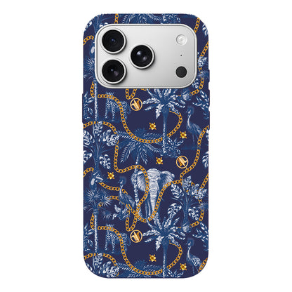 Filler ve Zincir Lansman Model İçi Kadife Silikon Telefon Kılıfı