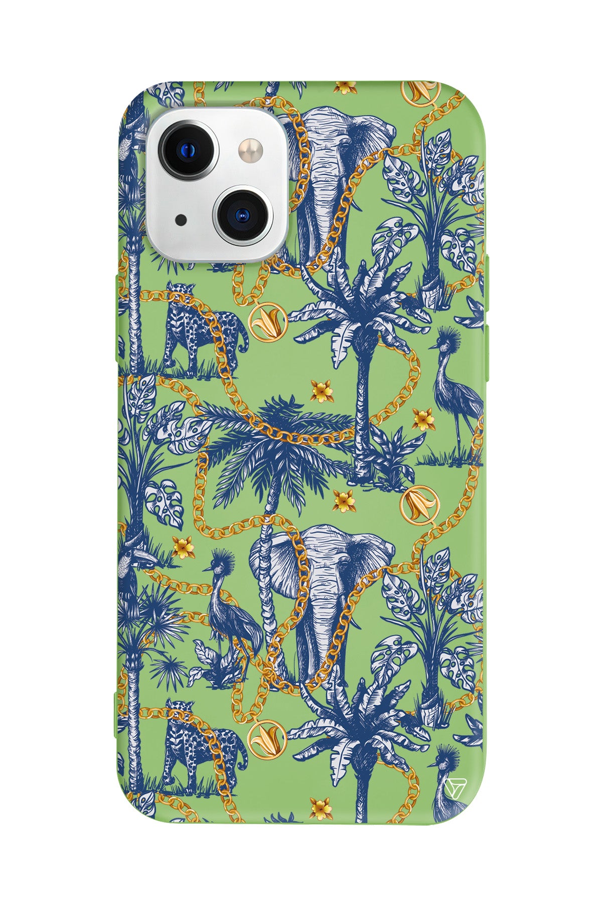 Filler ve Zincir Lansman Model İçi Kadife Silikon Telefon Kılıfı