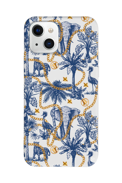 Filler ve Zincir Lansman Model İçi Kadife Silikon Telefon Kılıfı