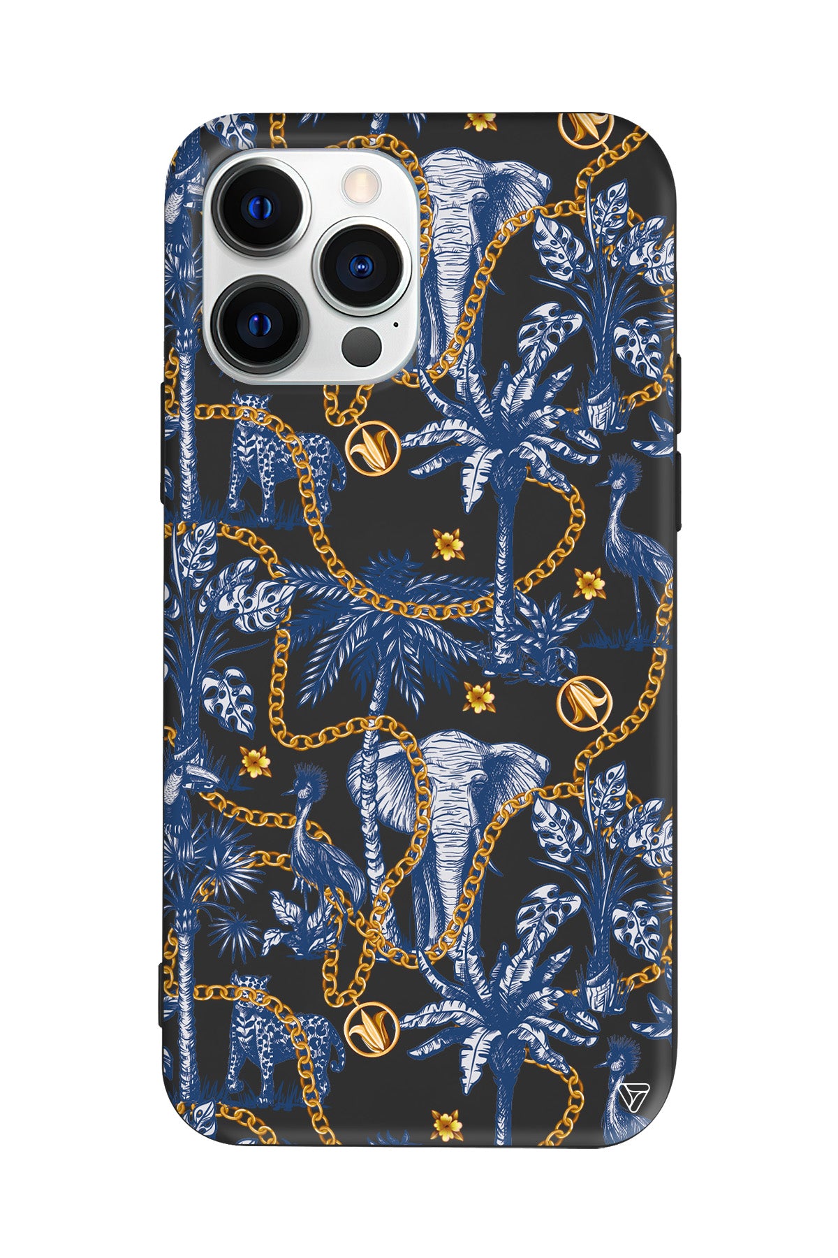 Filler ve Zincir Lansman Model İçi Kadife Silikon Telefon Kılıfı