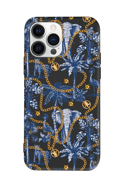 Filler ve Zincir Lansman Model İçi Kadife Silikon Telefon Kılıfı