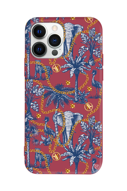 Filler ve Zincir Lansman Model İçi Kadife Silikon Telefon Kılıfı