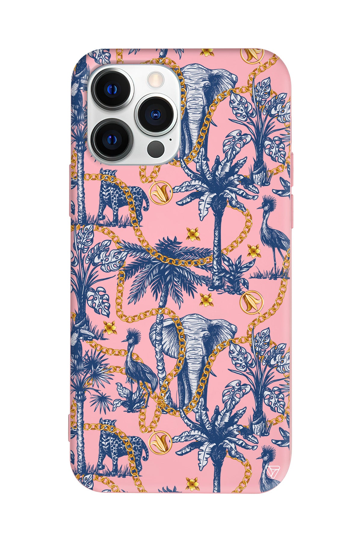 Filler ve Zincir Lansman Model İçi Kadife Silikon Telefon Kılıfı