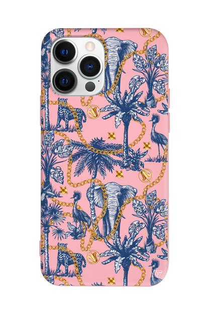 Filler ve Zincir Lansman Model İçi Kadife Silikon Telefon Kılıfı