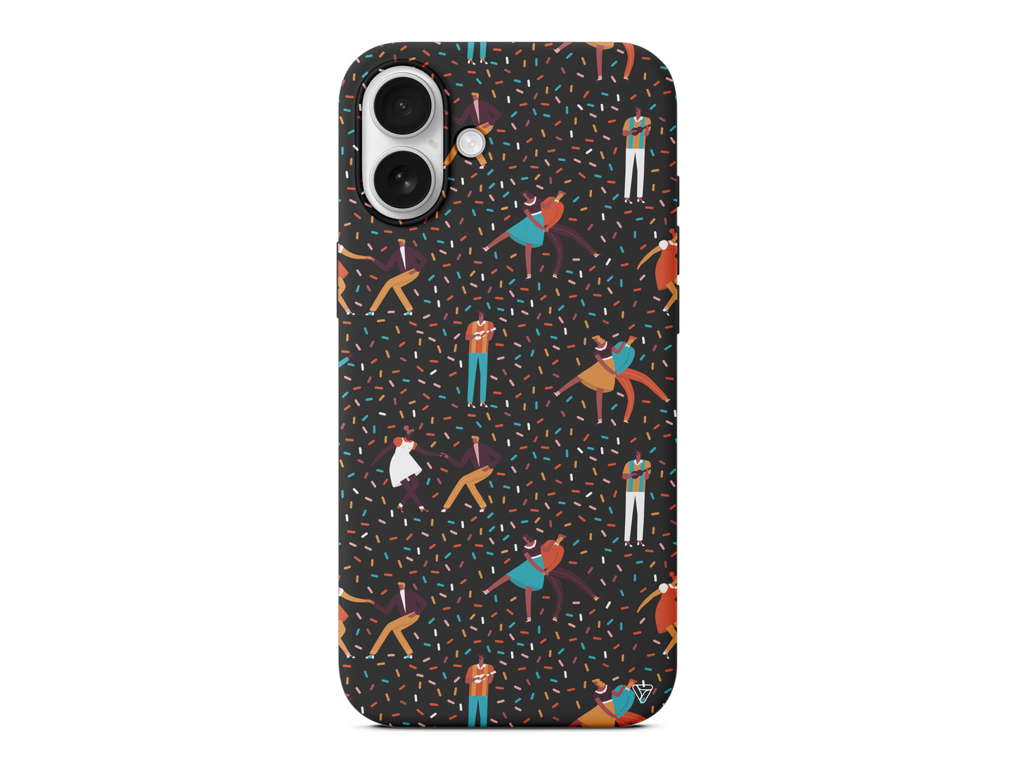 Dans ve İnsanlar Lansman Model İçi Kadife Silikon Telefon Kılıfı – Plus Serisine Özel