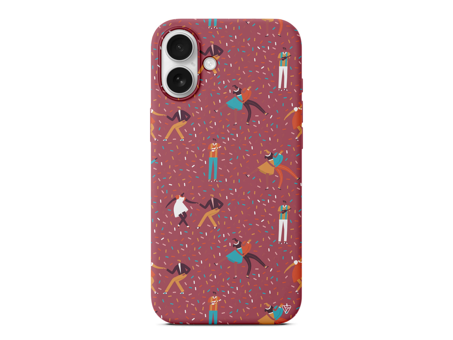 Dans ve İnsanlar Lansman Model İçi Kadife Silikon Telefon Kılıfı – Plus Serisine Özel