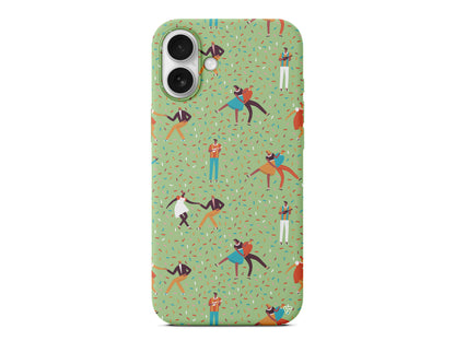 Dans ve İnsanlar Lansman Model İçi Kadife Silikon Telefon Kılıfı – Plus Serisine Özel