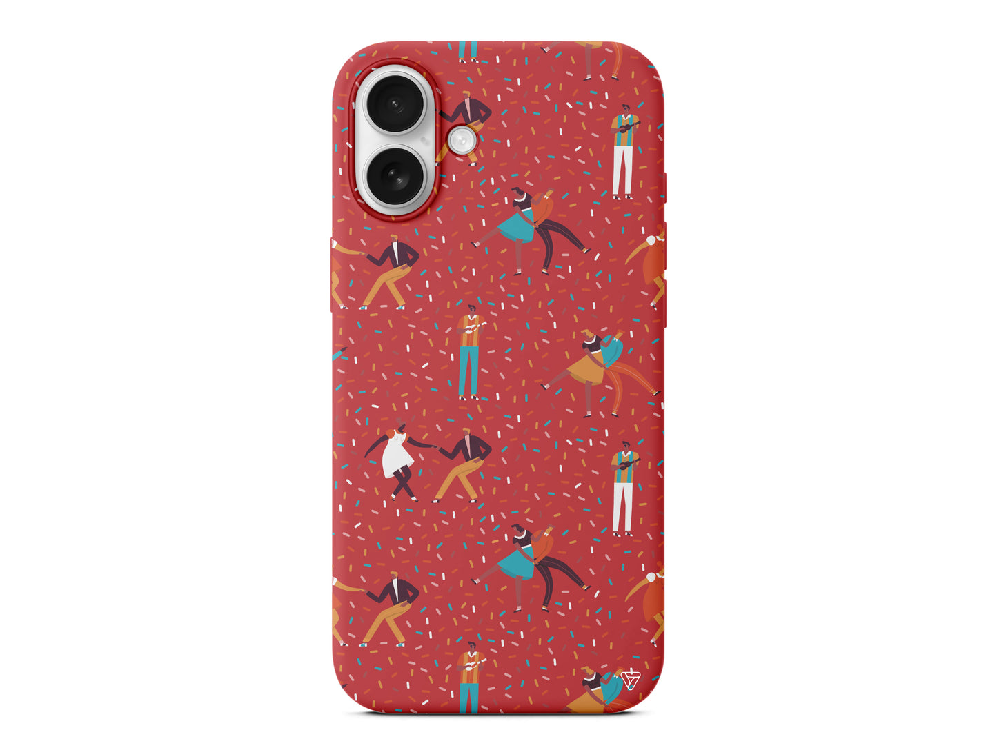 Dans ve İnsanlar Lansman Model İçi Kadife Silikon Telefon Kılıfı – Plus Serisine Özel