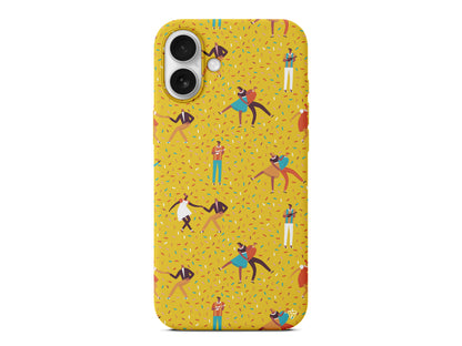 Dans ve İnsanlar Lansman Model İçi Kadife Silikon Telefon Kılıfı – Plus Serisine Özel