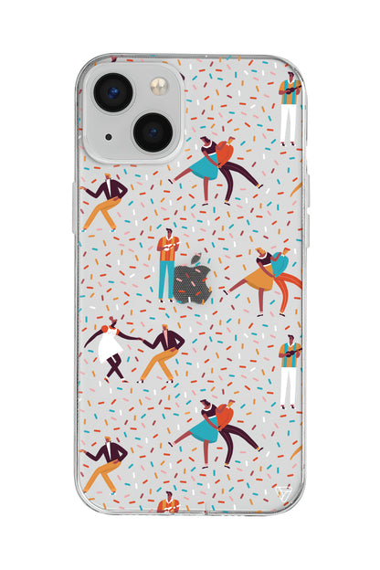 Dans ve İnsanlar Lansman Model İçi Kadife Silikon Telefon Kılıfı – Plus Serisine Özel