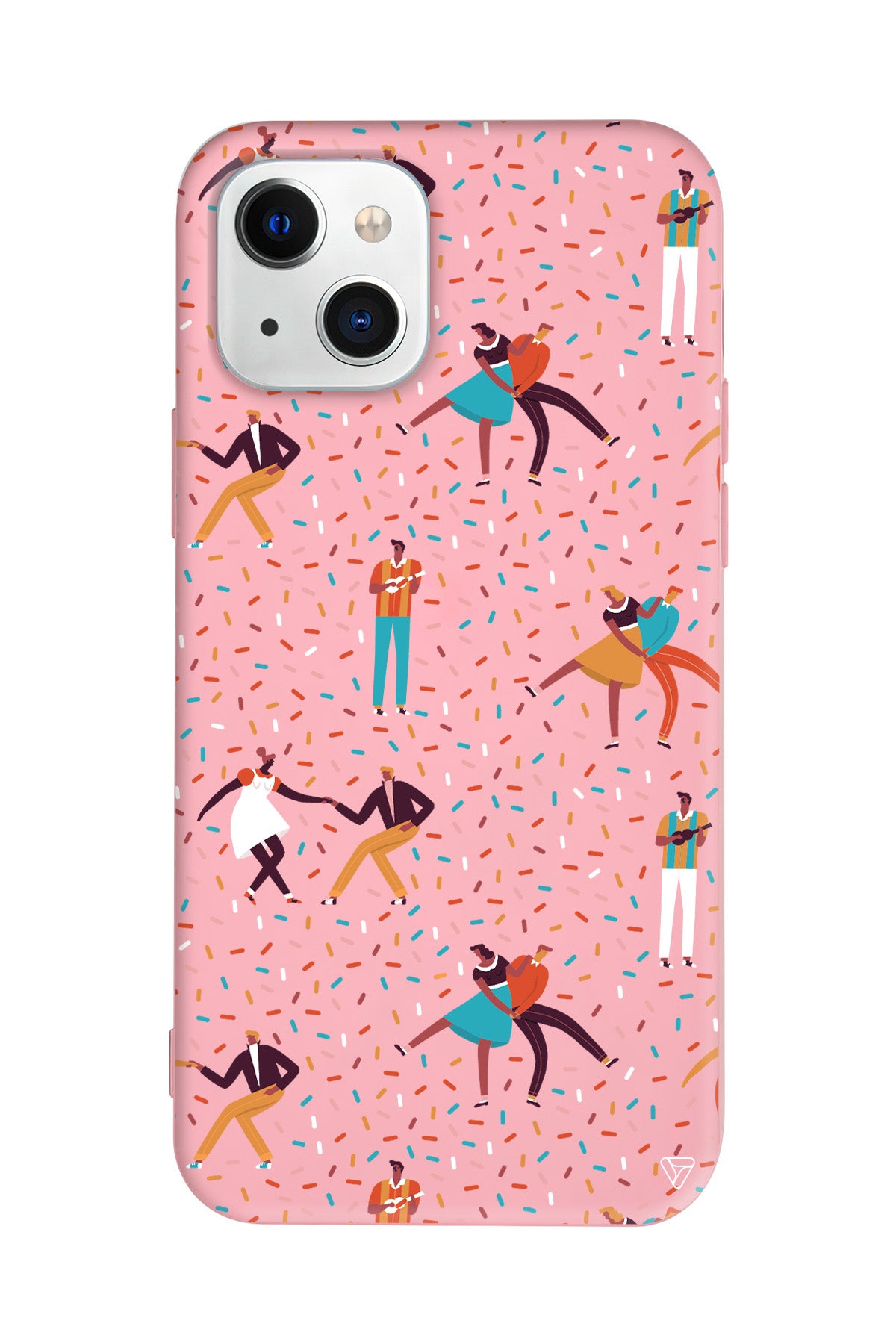 Dans ve İnsanlar Lansman Model İçi Kadife Silikon Telefon Kılıfı – Plus Serisine Özel