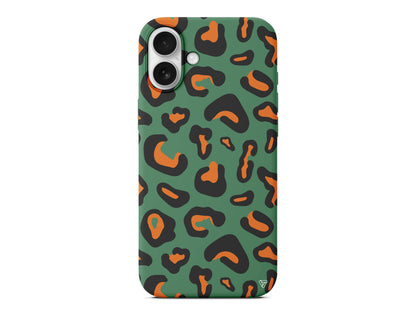 Turuncu Siyah Desen Lansman Model İçi Kadife Silikon Telefon Kılıfı – Plus Serisine Özel