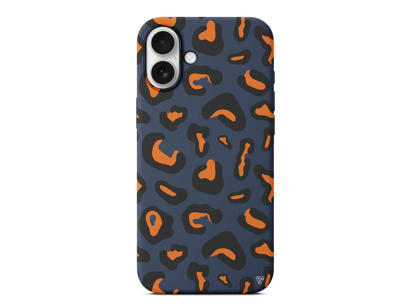 Turuncu Siyah Desen Lansman Model İçi Kadife Silikon Telefon Kılıfı – Plus Serisine Özel