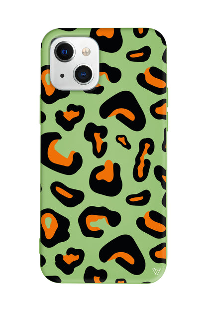 Turuncu Siyah Desen Lansman Model İçi Kadife Silikon Telefon Kılıfı – Plus Serisine Özel