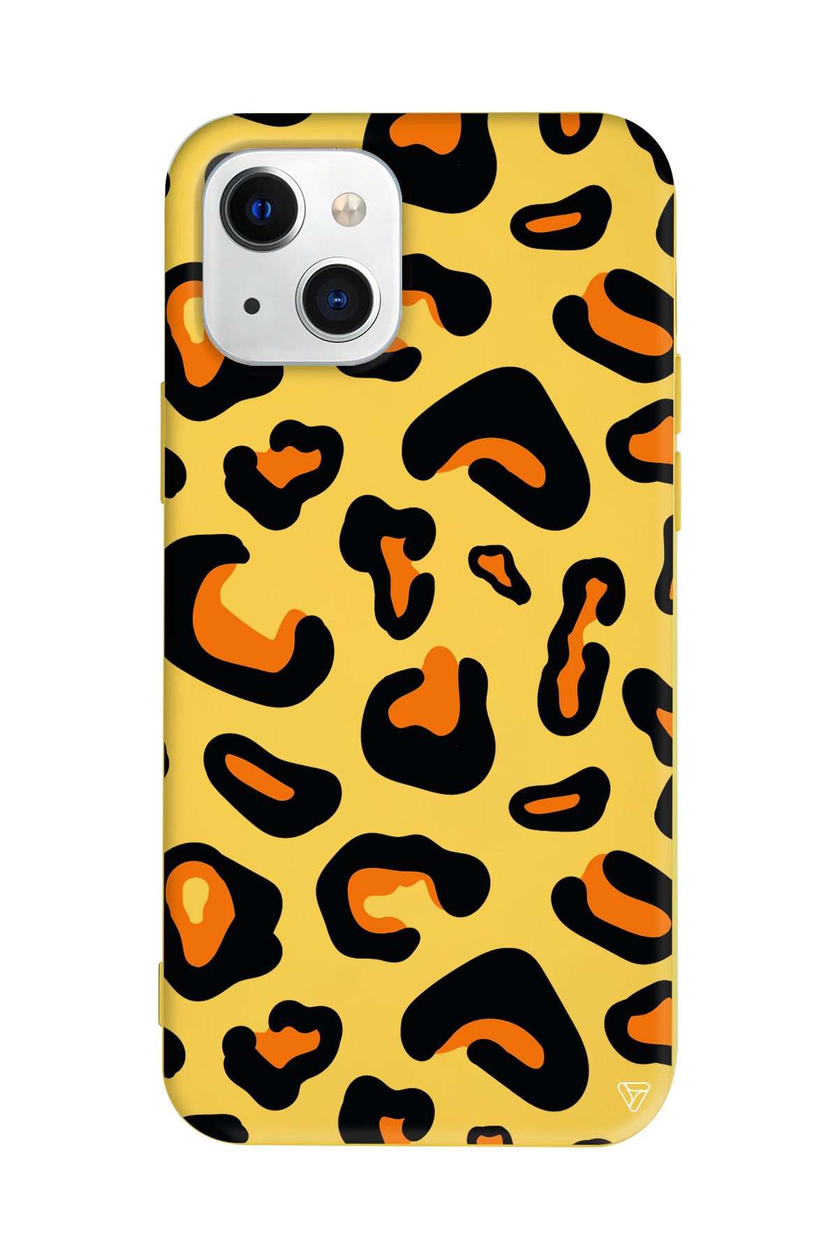 Turuncu Siyah Desen Lansman Model İçi Kadife Silikon Telefon Kılıfı – Plus Serisine Özel