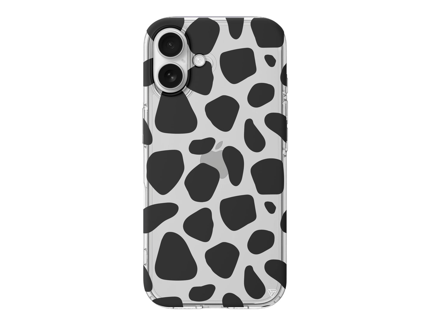 Siyah Desenler Lansman Model İçi Kadife Silikon Telefon Kılıfı – Plus Serisine Özel