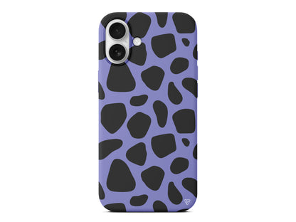 Siyah Desenler Lansman Model İçi Kadife Silikon Telefon Kılıfı – Plus Serisine Özel