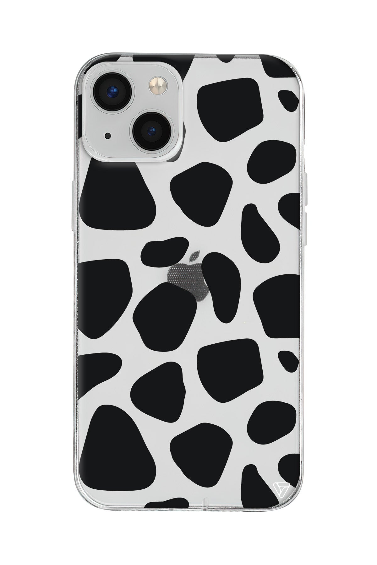 Siyah Desenler Lansman Model İçi Kadife Silikon Telefon Kılıfı – Plus Serisine Özel