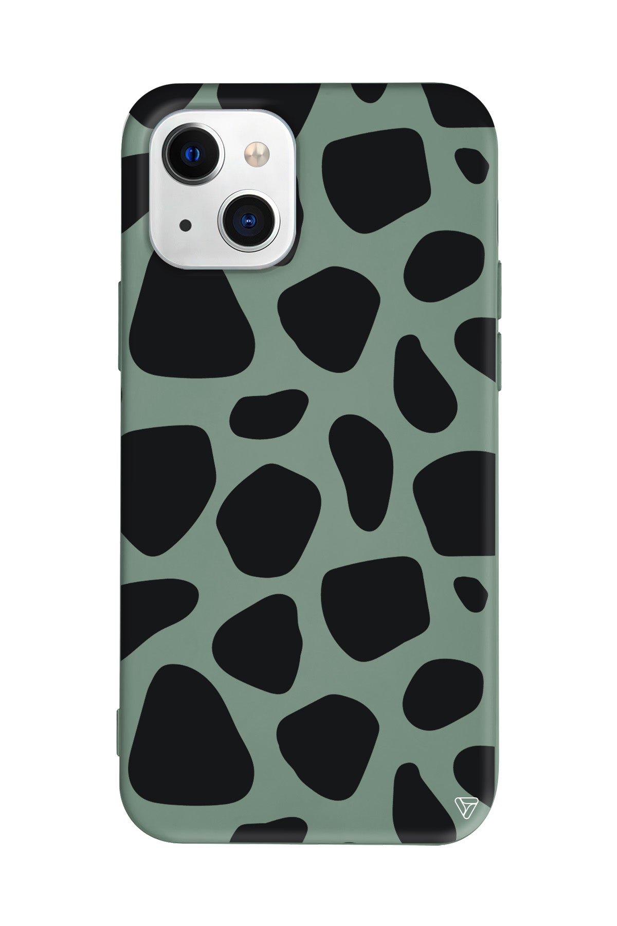 Siyah Desenler Lansman Model İçi Kadife Silikon Telefon Kılıfı – Plus Serisine Özel