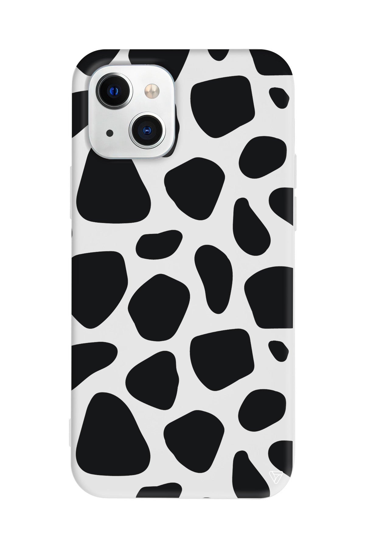 Siyah Desenler Lansman Model İçi Kadife Silikon Telefon Kılıfı – Plus Serisine Özel