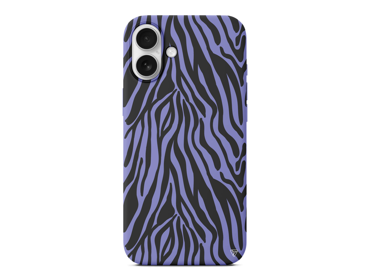 Siyah Zebra Desenleri Lansman Model İçi Kadife Silikon Telefon Kılıfı – Plus Serisine Özel