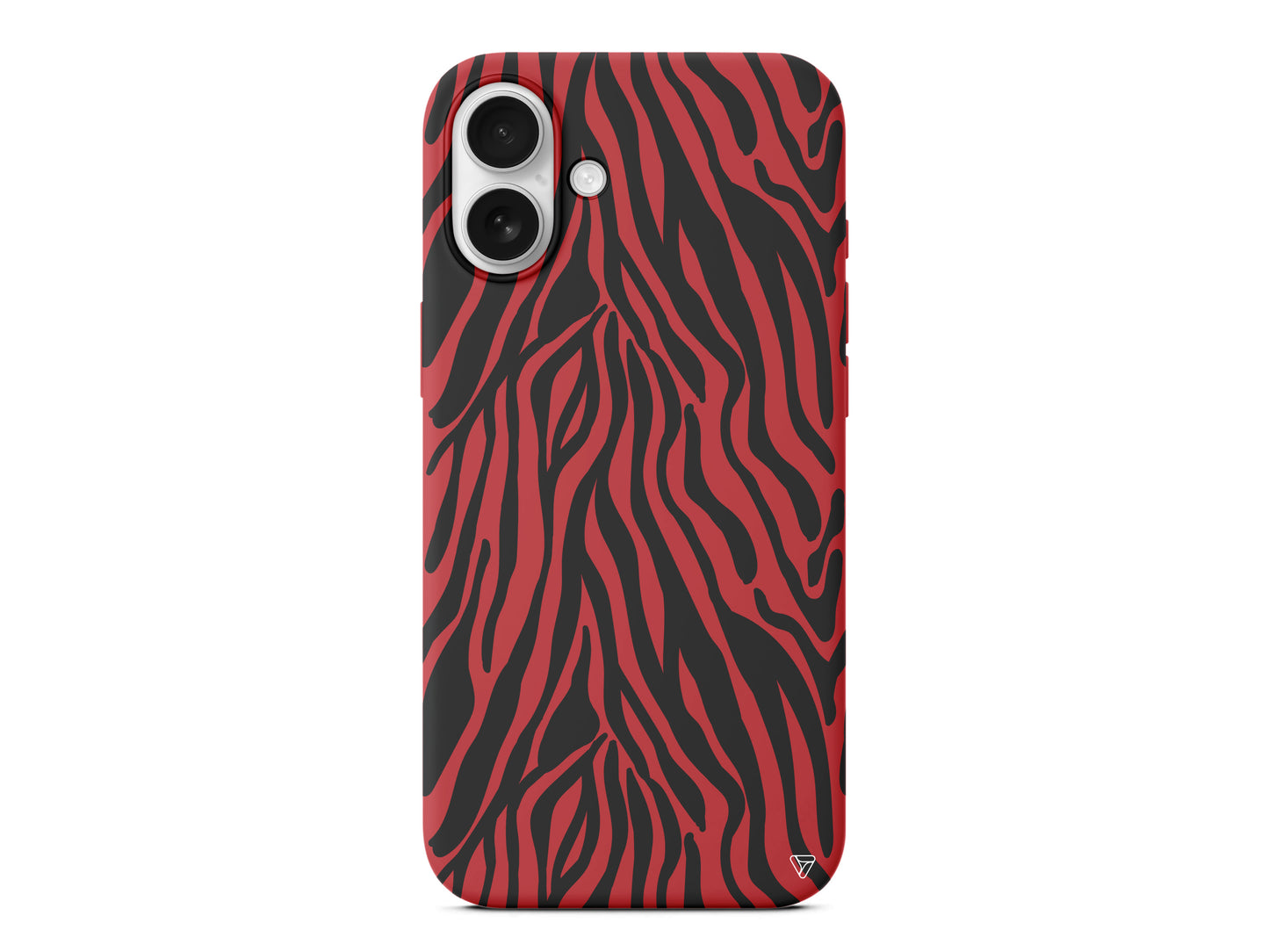 Siyah Zebra Desenleri Lansman Model İçi Kadife Silikon Telefon Kılıfı – Plus Serisine Özel