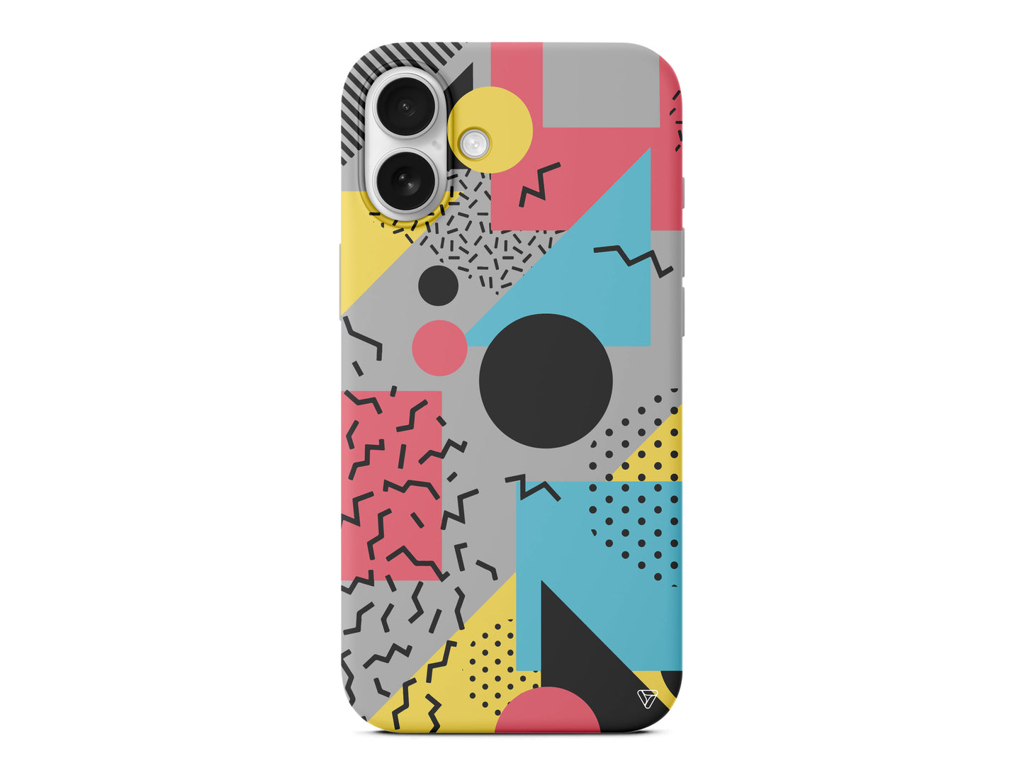 Renkli Desenler Lansman Model İçi Kadife Silikon Telefon Kılıfı – Plus Serisine Özel