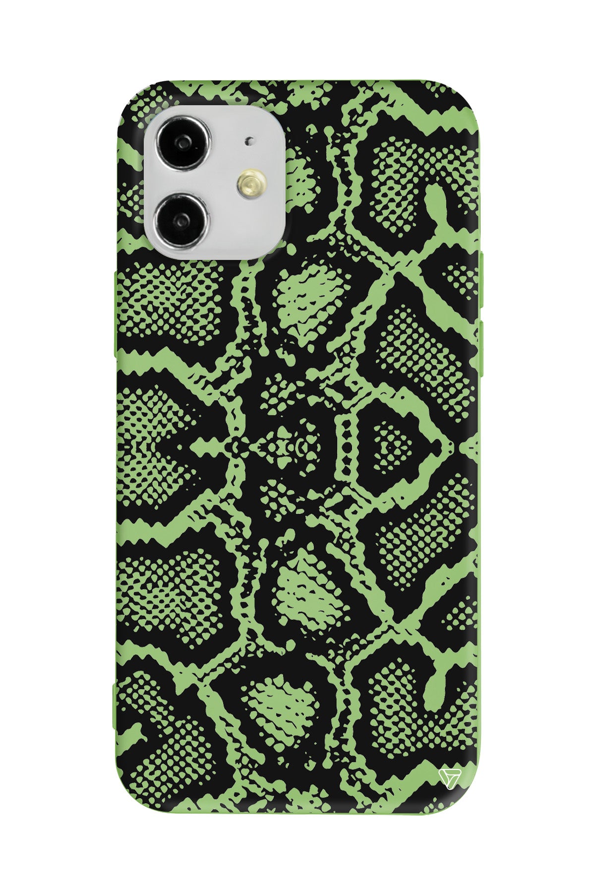 Yılan Deseni Lansman Model İçi Kadife Silikon Telefon Kılıfı