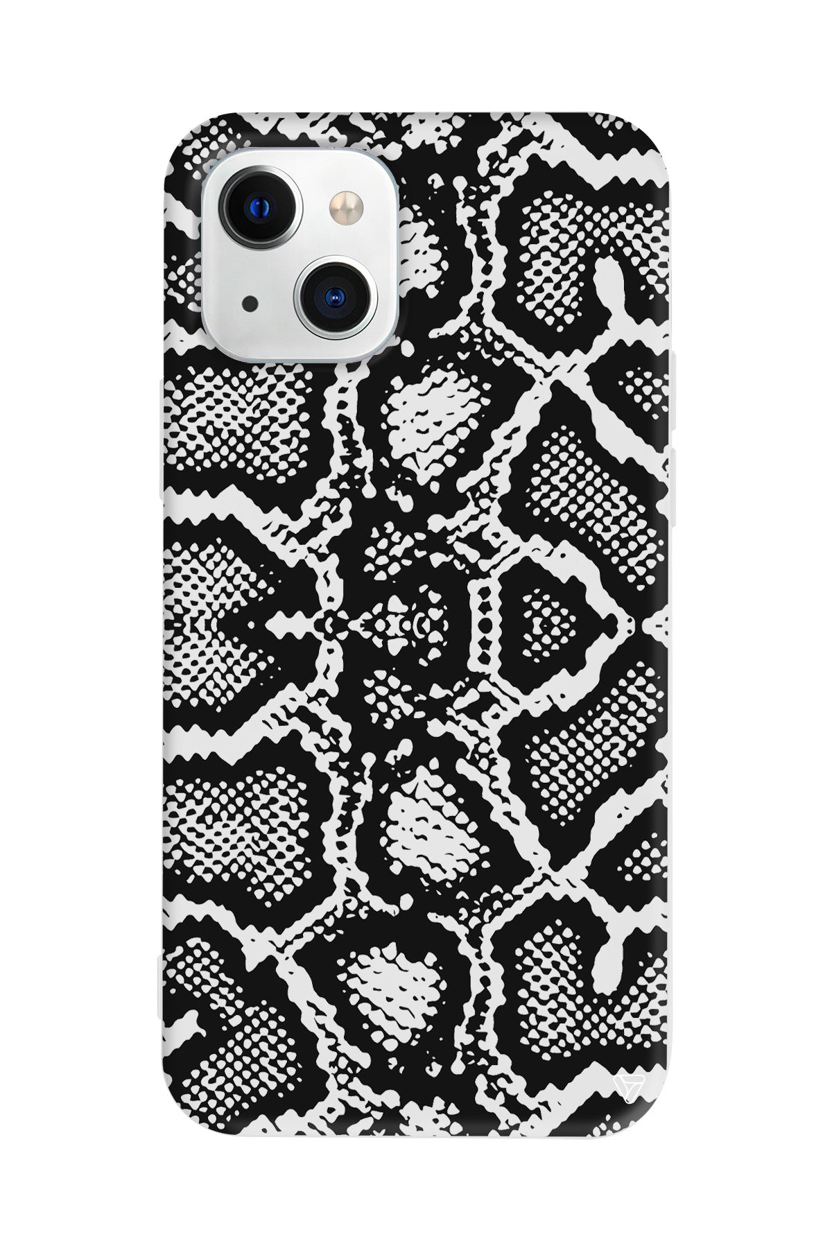 Yılan Deseni Lansman Model İçi Kadife Silikon Telefon Kılıfı