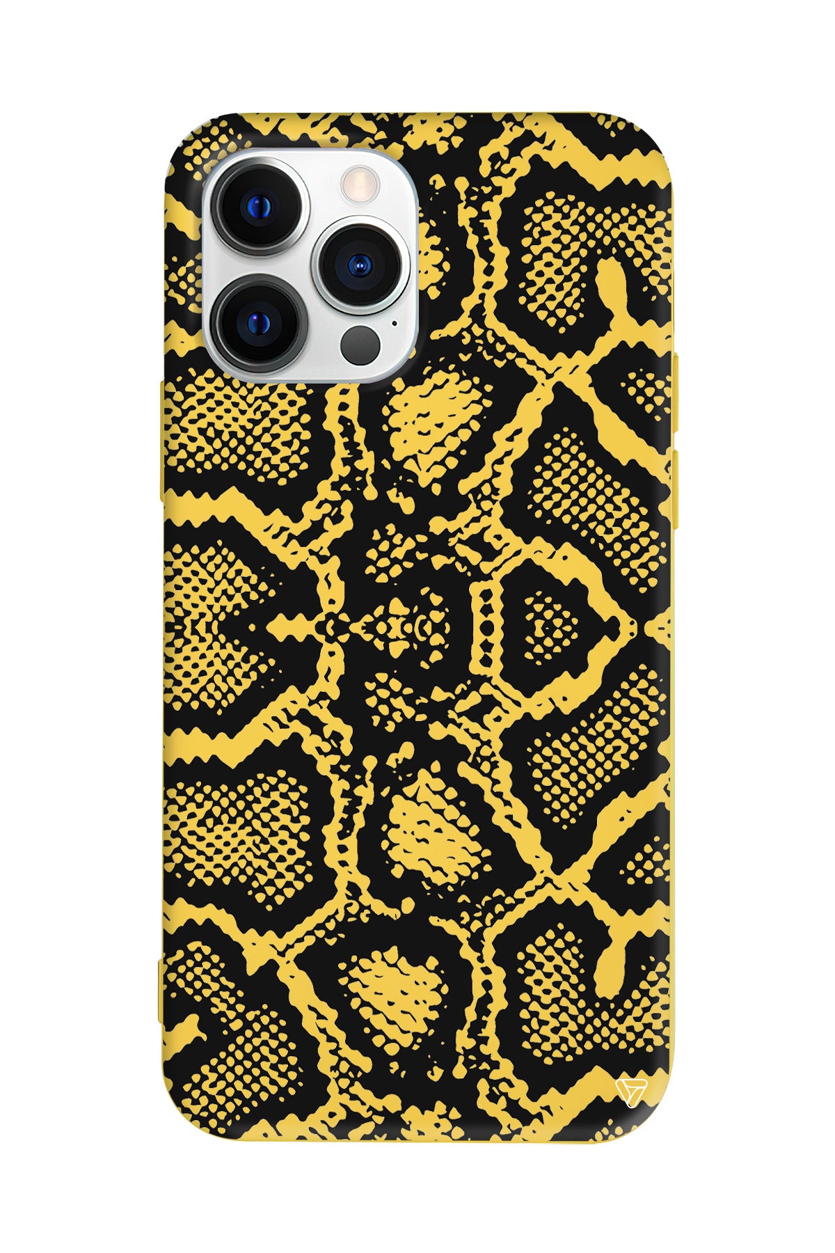 Yılan Deseni Lansman Model İçi Kadife Silikon Telefon Kılıfı