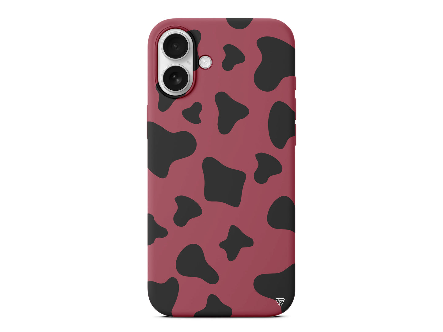 İnek Deseni 8 Lansman Model İçi Kadife Silikon Telefon Kılıfı