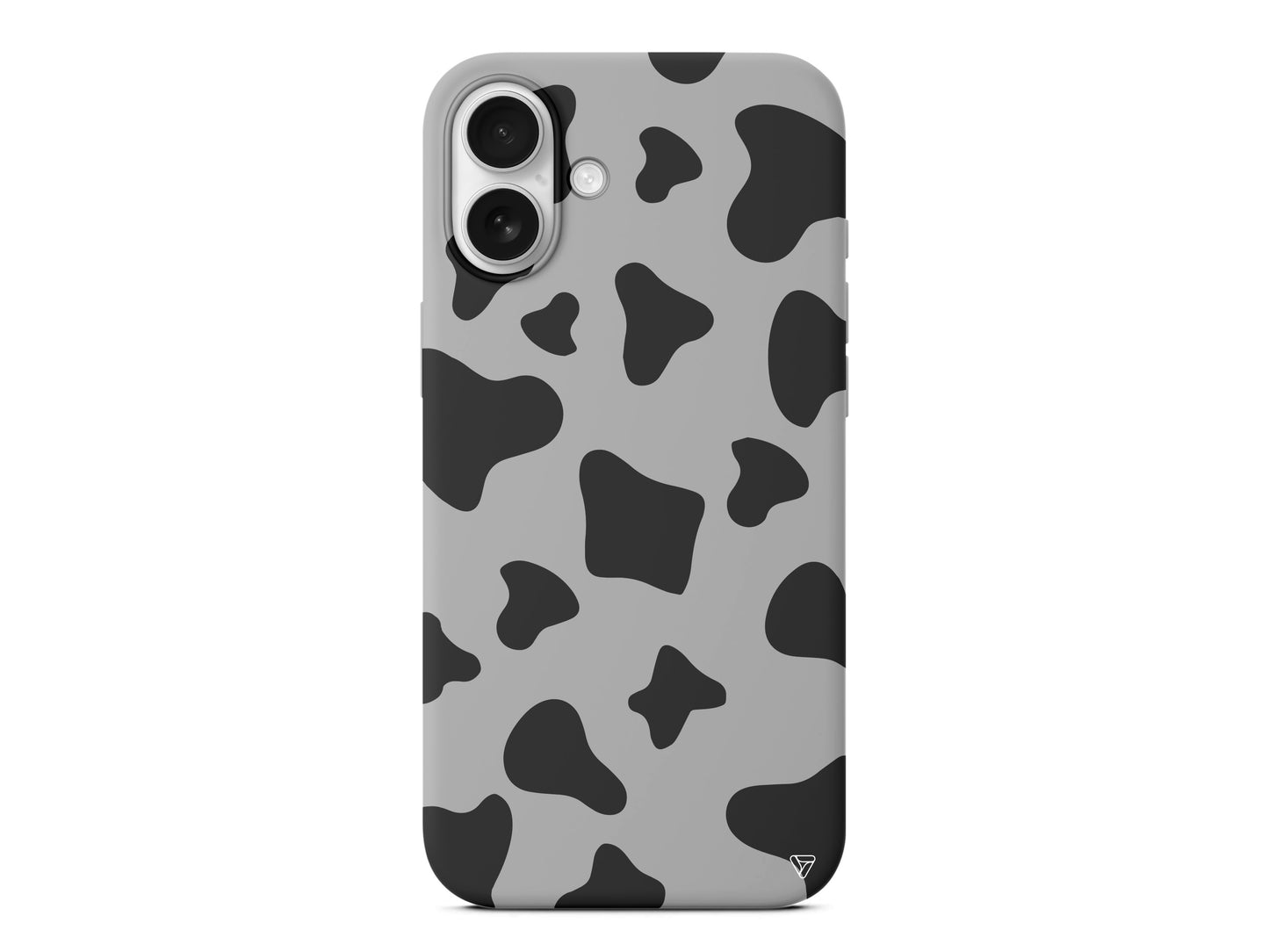 İnek Deseni 8 Lansman Model İçi Kadife Silikon Telefon Kılıfı